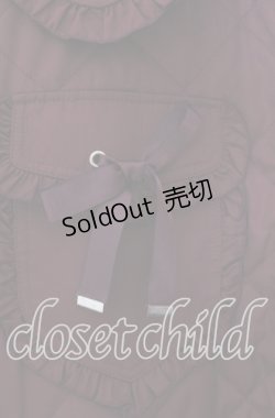 画像2: Secret Honey / ハートボタンキルティングブルゾン  ワイン O-25-11-11-2030-CA-JA-IG-OS