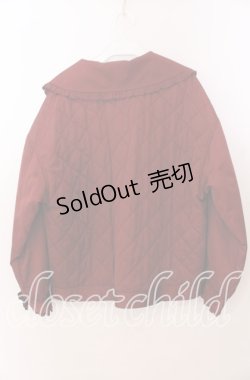 画像5: Secret Honey / ハートボタンキルティングブルゾン  ワイン O-25-11-11-2030-CA-JA-IG-OS
