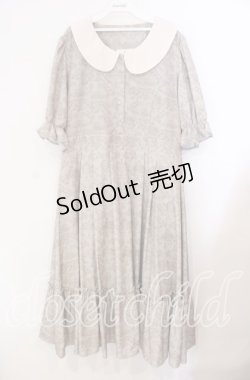 画像1: m petit by misako×NINA’S / ワンピース 4Ｌ ベージュ O-25-11-11-096-LO-OP-IG-OS