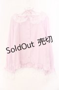 FLC / ホルターネックブラウス 3L ピンク O-25-11-11-099-LO-BL-IG-OS