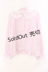 FLC / ホルターネックブラウス 3L ピンク O-25-11-11-099-LO-BL-IG-OS