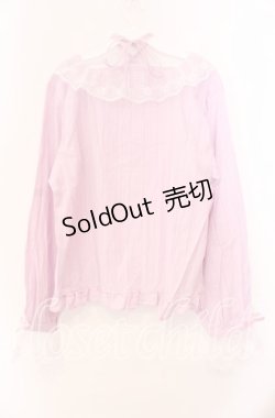 画像3: FLC / ホルターネックブラウス 3L ピンク O-25-11-11-099-LO-BL-IG-OS