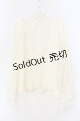 FLC / ホルターネックブラウス 4L アイボリー O-25-11-11-100-LO-BL-IG-OS