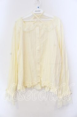 画像1: FLC / ホルターネックブラウス 4L アイボリー O-25-11-11-100-LO-BL-IG-OS