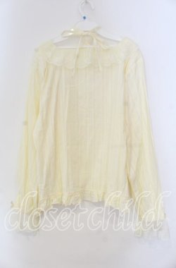 画像3: FLC / ホルターネックブラウス 4L アイボリー O-25-11-11-100-LO-BL-IG-OS