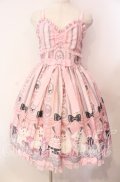 Angelic Pretty / Princess Puppyジャンパースカート  ピンク O-25-11-11-008-AP-OP-IG-OS
