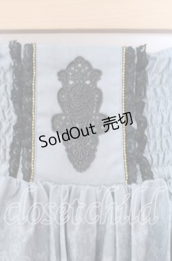 画像2: axes femme / アンティーク柄2WAYスカート M グリーン O-25-11-11-015-AX-SK-OW-OS