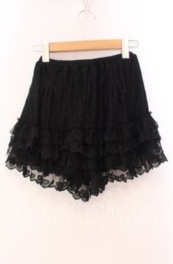 画像3: LIZ LISA / フリルインナーパンツ  クロ O-25-11-11-017-LO-PA-OW-OS