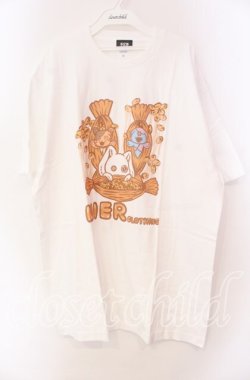 画像1: NieR Clothing / 2023年納豆の日限定デザインCUTSEW カットソー  ホワイト O-25-11-11-024-PU-TS-IG-OS