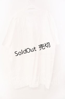 画像2: 【SALE】NieR CLOTHING / 2023年納豆の日限定デザインCUTSEW カットソー  ホワイト O-25-11-11-024-PU-TS-IG-ZT266