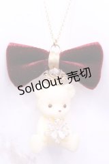 チェルシィ / テディクラウンネックレス  オフ O-25-11-12-058-LO-AC-IG-OS
