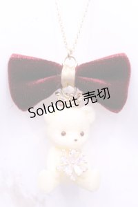 チェルシィ / テディクラウンネックレス  オフ O-25-11-12-058-LO-AC-IG-OS