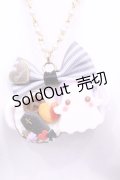 チェルシィ / ハロウィンプレートネックレス  シロ O-25-11-12-059-LO-AC-IG-OS