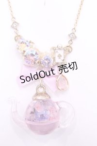 Miurea / ポットネックレス  ピンク系 O-25-11-12-060-LO-AC-IG-OS