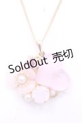 REILA heart pink ring / ハートフラワーネックレス  ゴールド×ピンク O-25-11-12-066-LO-AC-IG-OS