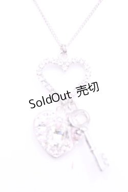 画像1: REILA heart pink ring / うさぎキーモチーフネックレス  シルバー×ピンク O-25-11-12-067-LO-AC-IG-OS