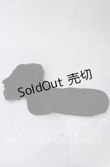 m petit by misako / 透かしリボン柄クルーソックス  クロ O-25-11-12-1015-LO-ZA-OW-OS