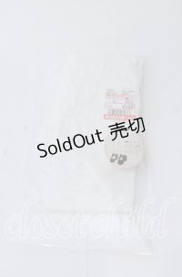m petit by misako / AMレースアップシアータイツ L〜LL シロ O-25-11-12-1017-LO-ZA-OW-OS