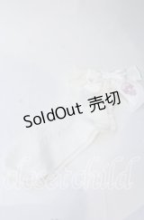 m petit by misako / サンリオキャラクターズコラボクルーソックス  シロ O-25-11-12-1019-LO-ZA-OW-OS