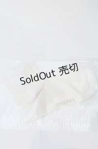 m petit by misako / ハートレース付きクルーソックス  アイボリー O-25-11-12-1022-LO-ZA-OW-OS