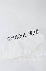 m petit by misako / レース＆リボン付きクルーソックス  シロ O-25-11-12-1033-LO-ZA-OW-OS