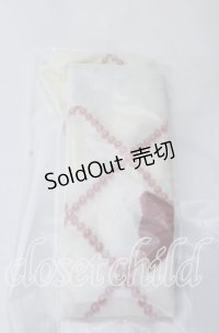 FLC / ECHSOVKレースアップ　オーバーニーソックス  アイボリー O-25-11-12-1037-LO-ZA-OW-OS