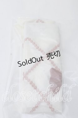 画像1: FLC / ECHSOVKレースアップ　オーバーニーソックス  アイボリー O-25-11-12-1037-LO-ZA-OW-OS