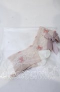m petit by misako / サンリオキャラクターズコラボリボンレース柄クルーソックス  ピンク O-25-11-12-1004-LO-ZA-OW-OS