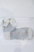 m petit by misako / ハートレース柄リボン付きクルーソックス  グレー O-25-11-12-1006-LO-ZA-OW-OS