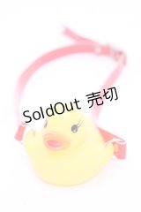 口枷屋モイラ / アヒル式口枷  アカ×イエロー O-25-11-12-004-LO-AC-IG-OS