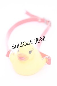 口枷屋モイラ / アヒル式口枷  アカ×イエロー O-25-11-12-004-LO-AC-IG-OS