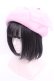 画像1: m petit by misako / NINA'S チュールリボンベレー帽  ピンク O-25-11-12-007-LO-AC-IG-OS (1)