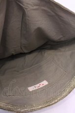 画像3: 【SALE】WONDERFUL WORLD / ストロートートバッグ  グリーン×ブラウン O-25-11-12-001-LO-BG-IG-ZT088 (3)