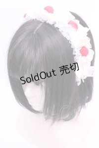 A drop / イチゴとリボンのカチューシャ  オフ O-25-11-12-009-LO-AC-IG-OS
