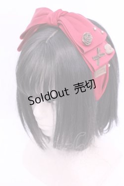 画像1: Baby Meow / チョコレートモチーフカチューシャ  アカ O-25-11-12-010-LO-AC-IG-OS