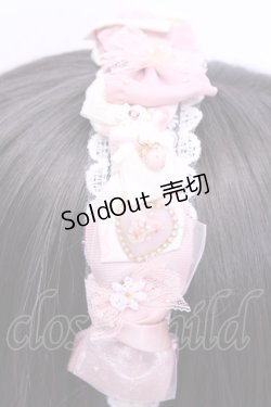 画像2: Haku Healing / 多リボンカチューシャ  オフ O-25-11-12-012-LO-AC-IG-OS