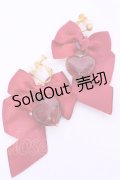 LOTUS ribbon / イヤリング  アカ イチゴ O-25-11-12-015-EL-AC-IG-OS