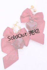 LOTUS ribbon / イヤリング  アカ イチゴ O-25-11-12-015-EL-AC-IG-OS