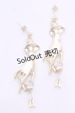 画像1: アソビゴコロ×オトメゴコロ / ハンドピアス  ゴールド O-25-11-12-021-LO-AC-IG-OS