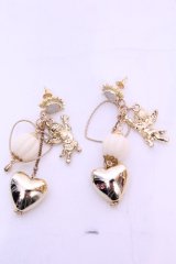 アソビゴコロ×オトメゴコロ / エンジェルハートピアス  ゴールド O-25-11-12-023-LO-AC-IG-OS