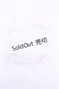 Stella-stellA / オーガンジーリボンクリップセット  シロ０ O-25-11-12-025-LO-AC-IG-OS