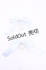 Sweet Season / リボンクリップ  サックス×ドーナツ O-25-11-12-031-LO-AC-IG-OS