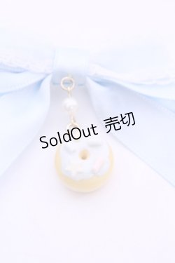 画像2: Sweet Season / リボンクリップ  サックス×ドーナツ O-25-11-12-031-LO-AC-IG-OS