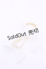 LOTUS ribbon / リボンリング  シロ O-25-11-12-045-EL-AC-IG-OS