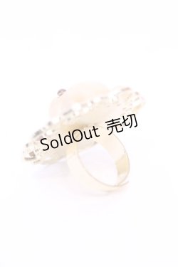 画像2: Baby Meow / ねこフェイスカメオリング  オフ O-25-11-12-047-LO-AC-IG-ZT432-F002