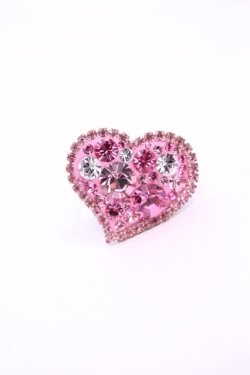 画像1: REILA jemel salon / REILA heart pink ring  ローズ O-25-11-12-050-LO-AC-IG-OS