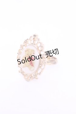 画像1: bandai_do / リングガチャ  ゴールド×フレームテディ O-25-11-12-053-LO-AC-IG-OS