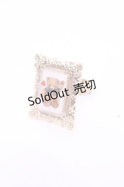 画像1: bandai_do / リングガチャ  ゴールド×テディベア O-25-11-12-055-LO-AC-IG-OS