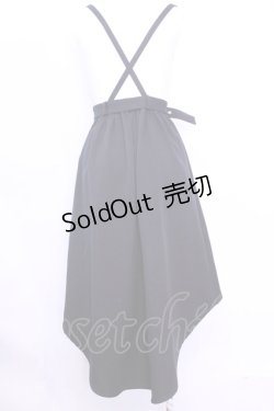 画像2: DearMyLove / レーススリットデザイン風スカート M クロ O-25-11-13-032-EL-SK-OW-OS