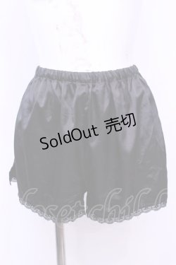 画像1: Dear My Love / ちら見せショートパンツ M クロ O-25-11-13-034-EL-PA-OW-OS